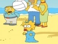 Játék The Simpsons Beach Volleyball