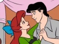 Játék Princess Ariel and Eric Online Coloring