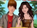 Játék Bieber and Selena. Dress Up