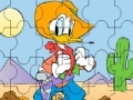 Játék Cowboy Donald: Jigsaw Puzzle