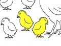 Játék Chicken Family: Coloring