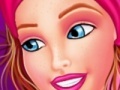 Játék Facial Barbie makeover