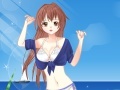 Játék Anime summer girl dress up game
