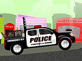 Játék Police Truck