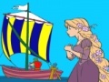 Játék Princess Rapunzel Coloring
