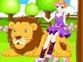 Játék Princess With Lion