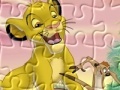 Játék The Lion King - funny puzzle