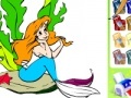 Játék Princess Ariel Coloring