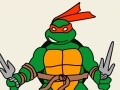 Játék Coloring Teenage Mutant Ninja Turtles