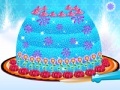 Játék Frozen. Princess gown cake decor