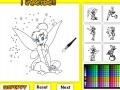 Játék Tinkerbell Colouring Page