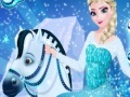 Játék Elsa Goes Horseback Riding