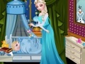 Játék Elsa care baby