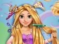 Játék Rapunzel. Real haircuts