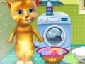 Játék Ginger washing clothes