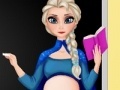 Játék Pregnant Elsa. School teacher