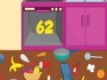 Játék Pregnant Dora cleaning kitchen
