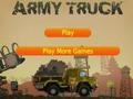 Játék Army Truck