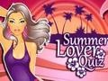 Játék Summer Lover Quiz
