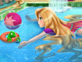 Játék Rapunzel swimming pool
