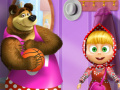 Játék Masha and the Bear Dress Up 