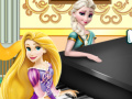 Játék Elsa & Rapunzel Piano Contest
