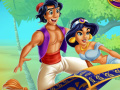 Játék Jasmine and Aladdin Kissing