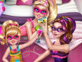 Játék Super Barbie pyjamas party