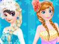 Játék Elsa vs Anna Make Up Contest