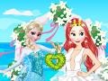 Játék Elsa at Ariel Wedding