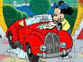 Játék Mickey Washing Car 