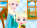 Játék Elsa Queen Nurse Baby