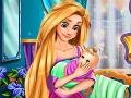 Játék Rapunzel Baby Caring