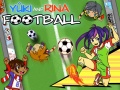 Játék Yuki and Rina Football