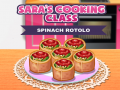 Játék Sara’s Cooking Class Spinach Rotolo
