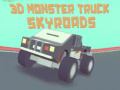 Játék 3D Monster Truck Skyroads