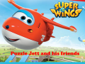 Játék Super Wings: Puzzle Jett and his friends