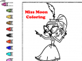 Játék Miss Moon Coloring  