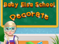 Játék Baby Elsa School Decorate