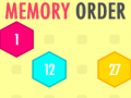 Játék Memory Order