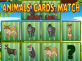 Játék Animals Cards Match 