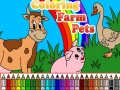 Játék Coloring Farm Pets