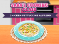 Játék Sara's Cooking Class: Chicken Fettuccine Alfredo