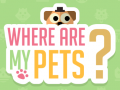 Játék Where Are My Pets?