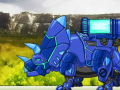 Játék Combine! Dino Robot 2 Triceratops Blue plus