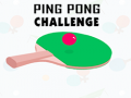 Játék Ping Pong Challenge