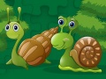 Játék Cute Snails Jigsaw