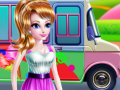 Játék Girly Ice Cream Truck Car Wash