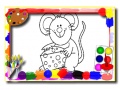 Játék Kids Cartoon Coloring Book