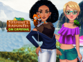 Játék Jasmine & Rapunzel on Camping